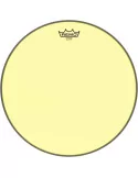  REMO BE-0316-CT-YE Emperor Colortone batter drumhead, yellow, 16"|MusicGoodDeal 