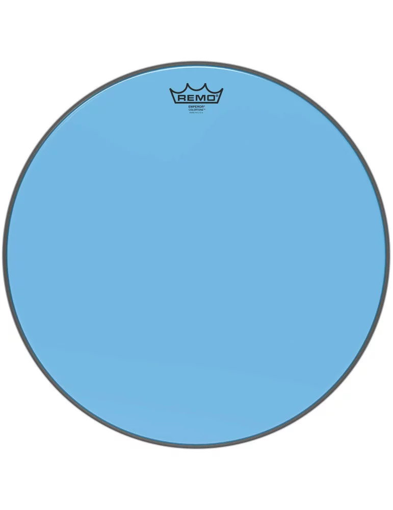  REMO BE-0318-CT-BU Punzón Emperor Colortone, azul, 18 "|MusicGoodDeal 