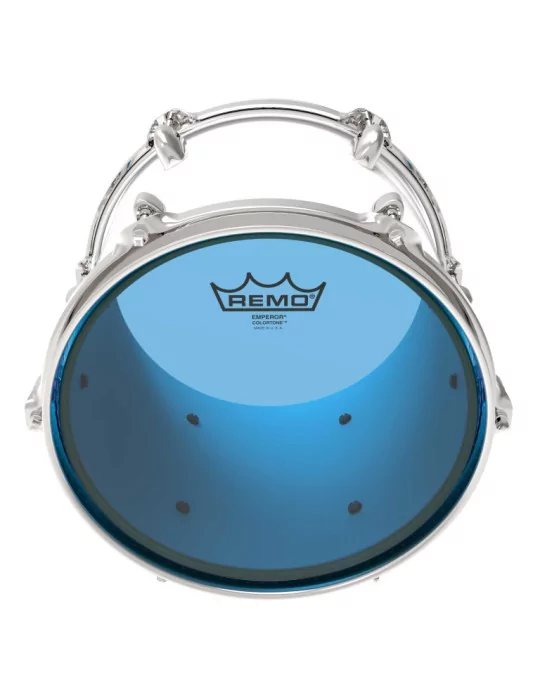  REMO BE-0318-CT-BU Punzón Emperor Colortone, azul, 18 "|MusicGoodDeal 