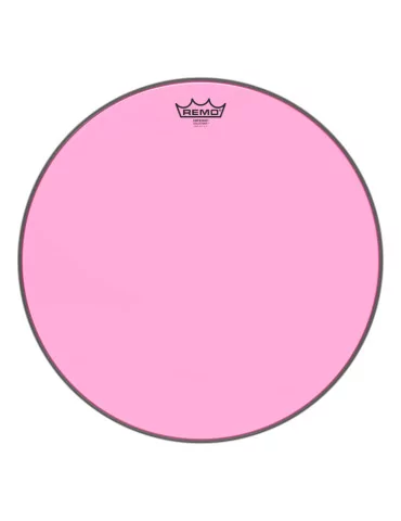  REMO BE-0318-CT-PK Emperor Colortone batter drumhead, pink, 18"|MusicGoodDeal 