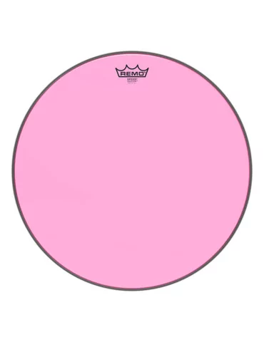  REMO BE-0318-CT-PK Emperor Colortone batter drumhead, pink, 18"|MusicGoodDeal  2