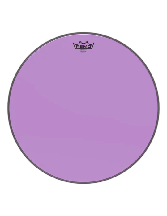  REMO BE-0318-CT-PU Cabezal perforador Emperor Colortone, morado, 18 "|MusicGoodDeal 