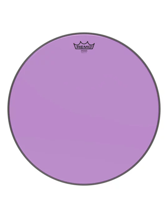  REMO BE-0318-CT-PU Cabezal perforador Emperor Colortone, morado, 18 "|MusicGoodDeal 
