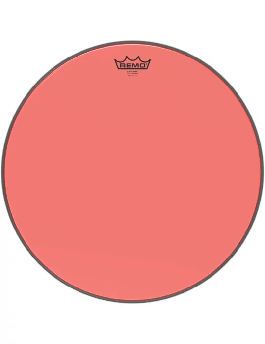  REMO BE-0318-CT-RD Punzón Emperor Colortone, rojo, 18 "|MusicGoodDeal 