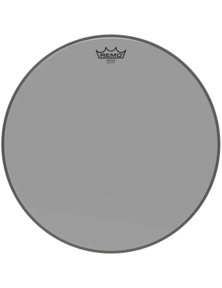  REMO BE-0318-CT-SM Cabezal perforador Emperor Colortone, ahumado, 18 "|MusicGoodDeal 
