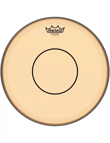  REMO P7-0313-CT-OG Powerstroke 77 Colortone batter drumhead, orange, 13"|MusicGoodDeal 