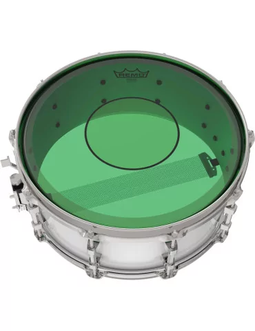 REMO P7-0314-CT-GN Powerstroke 77 Colortone batter drumhead, green, 14"|MusicGoodDeal  2