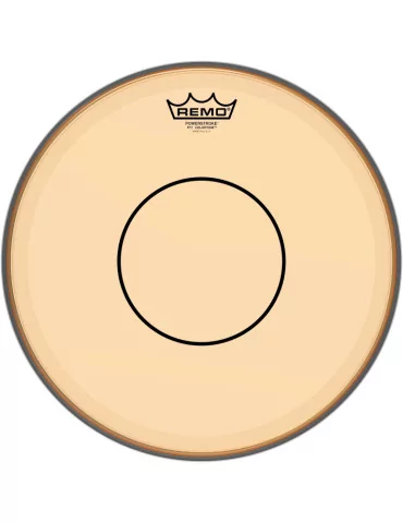  REMO P7-0314-CT-OG Powerstroke 77 Colortone batter drumhead, orange, 14"|MusicGoodDeal 