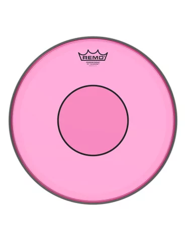  REMO P7-0314-CT-PK Powerstroke 77 Colortone batter drumhead, pink, 14"|MusicGoodDeal  2