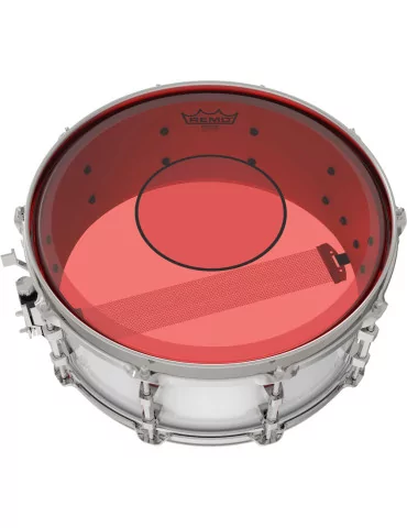 REMO P7-0314-CT-RD Powerstroke 77 Colortone batter drumhead, red, 14"|MusicGoodDeal  2