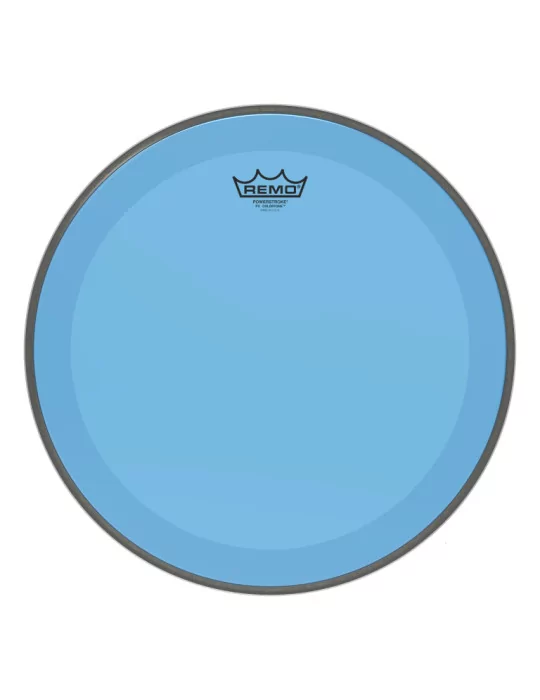  REMO P3-1316-CT-BU 16 " Powerstroke® P3 Colortone™ batter drumhead, blue|MusicGoodDeal 