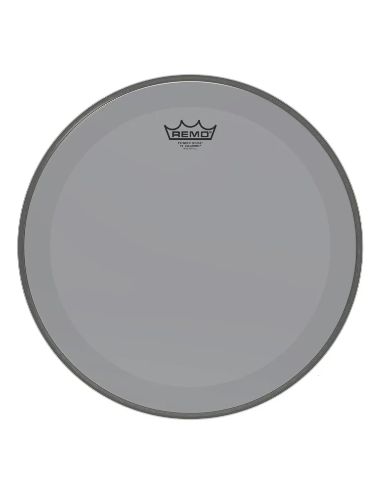  REMO P3-1316-CT-SM 16 " Powerstroke® P3 Colortone™ batter drumhead, smoke|MusicGoodDeal 