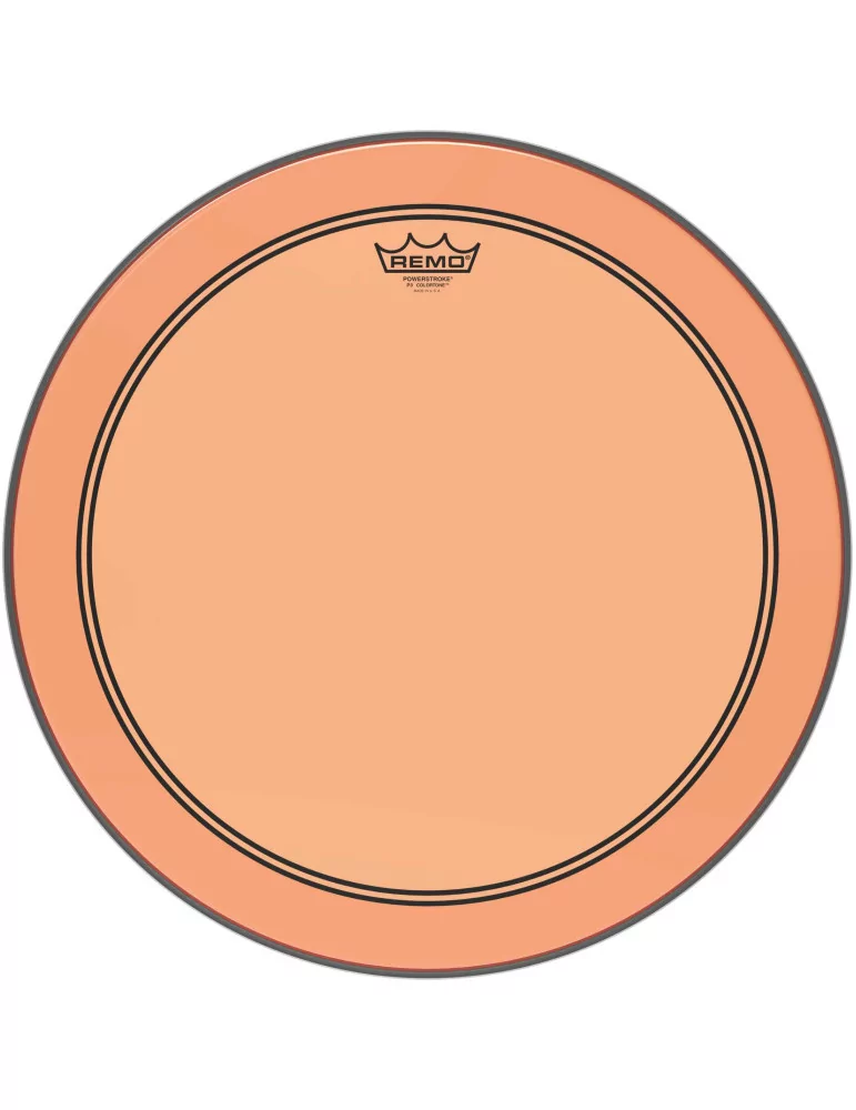  REMO P3-1318-CT-OG Parche Powerstroke 3 Colortone para bombo, naranja, 18 "|MusicGoodDeal 