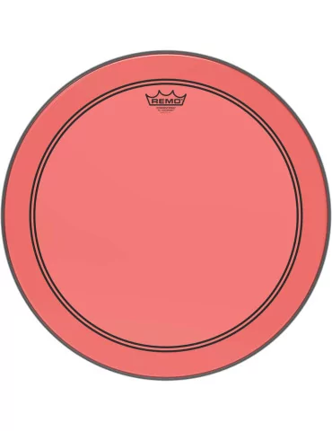  REMO P3-1318-CT-RD Parche de tambor Powerstroke 3 Colortone, rojo, 18 "|MusicGoodDeal 