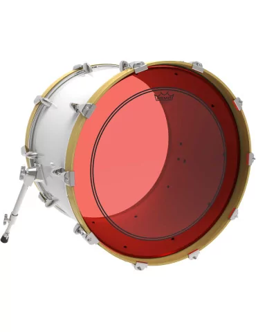  REMO P3-1318-CT-RD Parche de tambor Powerstroke 3 Colortone, rojo, 18 "|MusicGoodDeal  2
