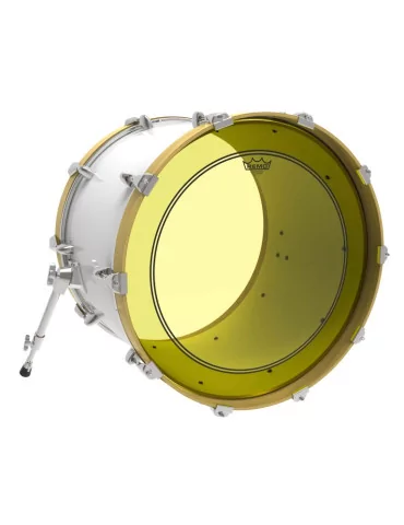  REMO P3-1318-CT-YE Parche Powerstroke 3 Colortone para bombo, amarillo, 18 "|MusicGoodDeal  2