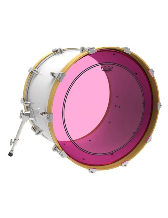  REMO P3-1320-CT-PK Parche Powerstroke 3 Colortone para bombo, rosa, 20 "|MusicGoodDeal 