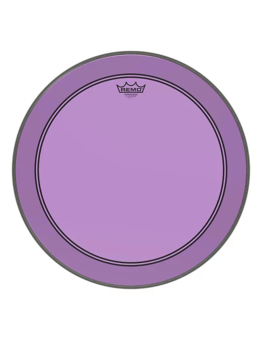  REMO P3-1320-CT-PU Parche Powerstroke 3 Colortone para bombo, morado, 20 "|MusicGoodDeal 