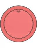  REMO P3-1320-CT-RD Parche de tambor Powerstroke 3 Colortone, rojo, 20 "|MusicGoodDeal 