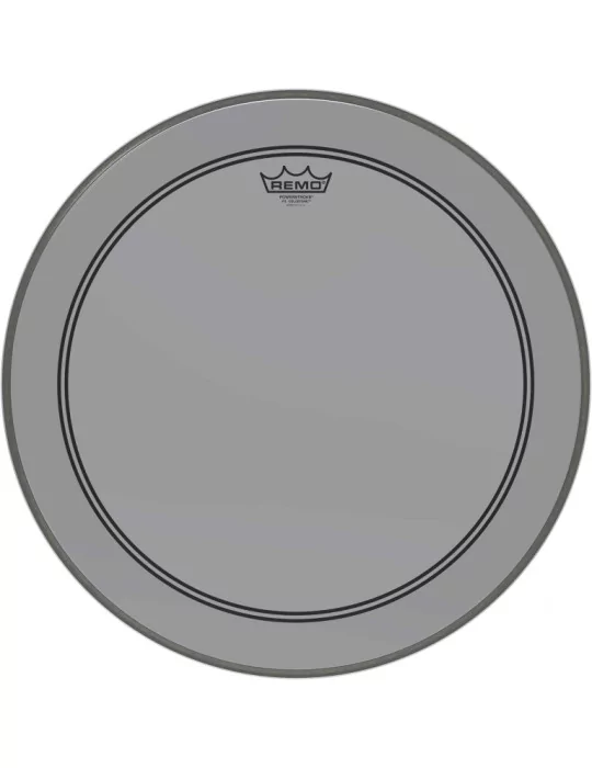  REMO P3-1320-CT-SM Parche de bombo Powerstroke 3 Colortone, ahumado, 20 "|MusicGoodDeal 