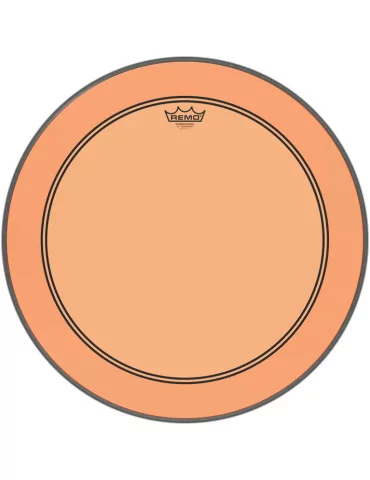  REMO P3-1322-CT-OG Parche de tambor Powerstroke 3 Colortone, naranja, 22 "|MusicGoodDeal 