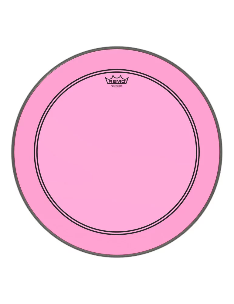  REMO P3-1322-CT-PK Parche Powerstroke 3 Colortone para bombo, rosa, 22 "|MusicGoodDeal 