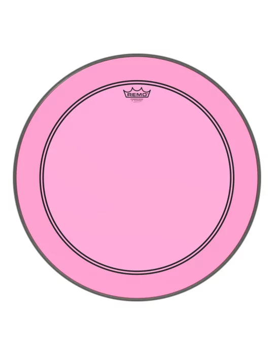  REMO P3-1322-CT-PK Parche Powerstroke 3 Colortone para bombo, rosa, 22 "|MusicGoodDeal 