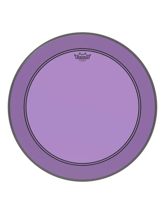 REMO P3-1322-CT-PU Parche Powerstroke 3 Colortone para bombo, morado, 22 "|MusicGoodDeal 