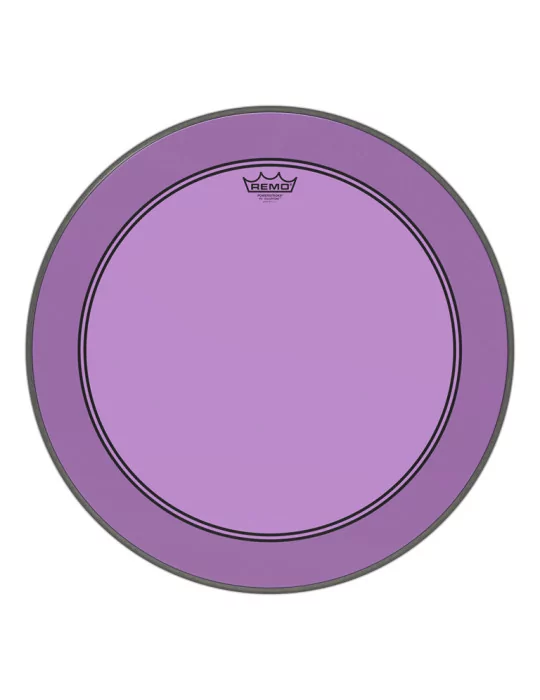  REMO P3-1322-CT-PU Parche Powerstroke 3 Colortone para bombo, morado, 22 "|MusicGoodDeal 
