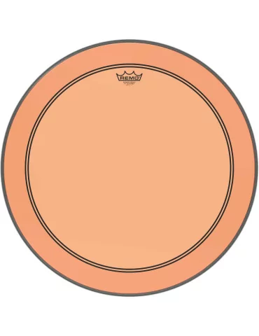  REMO P3-1324-CT-OG Parche Powerstroke 3 Colortone para bombo, naranja, 24 "|MusicGoodDeal 