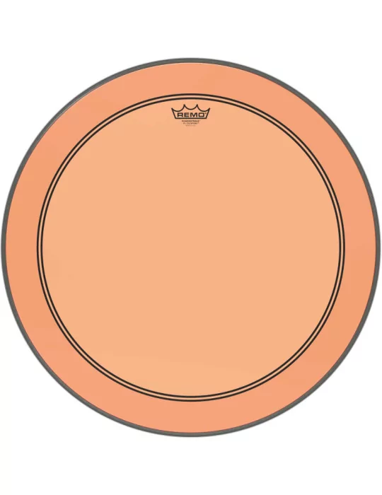  REMO P3-1324-CT-OG Parche Powerstroke 3 Colortone para bombo, naranja, 24 "|MusicGoodDeal 