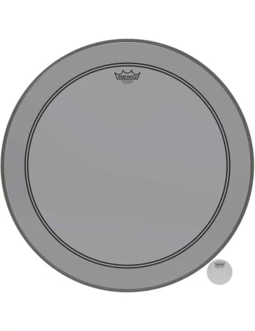  REMO P3-1324-CT-SM Parche de bombo Powerstroke 3 Colortone, ahumado, 24 "|MusicGoodDeal 
