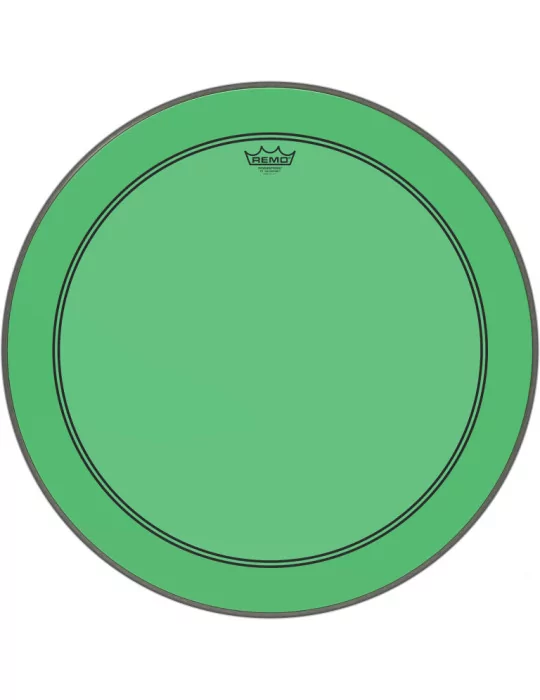  REMO P3-1326-CT-GN Parche Powerstroke 3 Colortone para bombo, verde, 26 "|MusicGoodDeal 