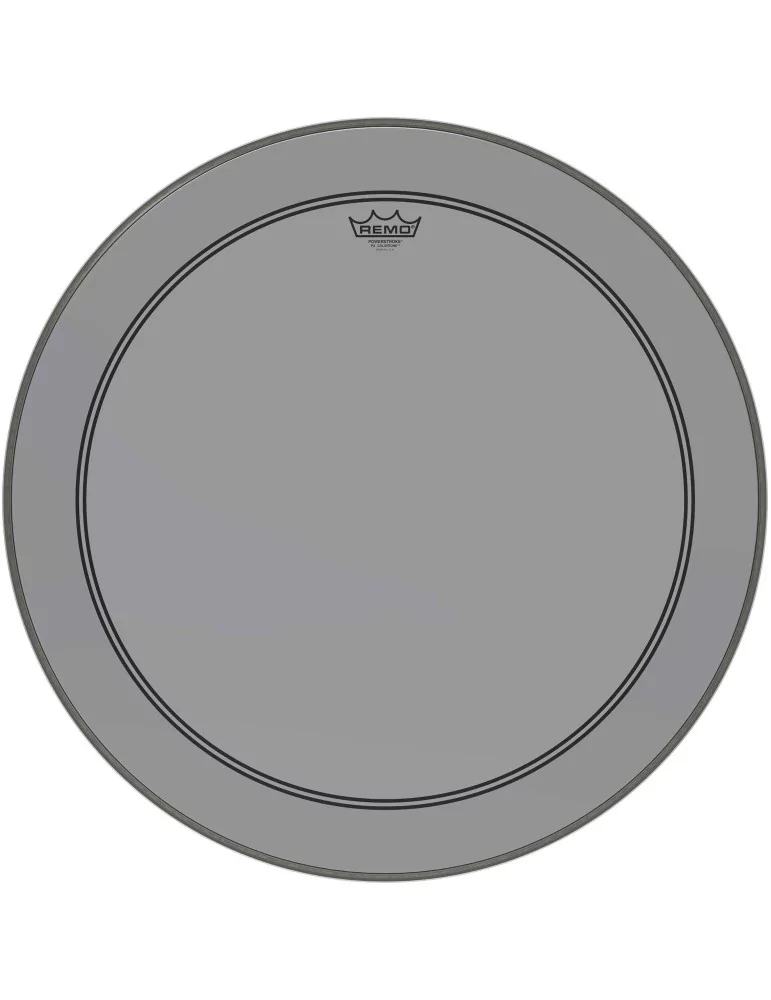  REMO P3-1326-CT-SM Parche de bombo Powerstroke 3 Colortone, ahumado, 26 "|MusicGoodDeal 