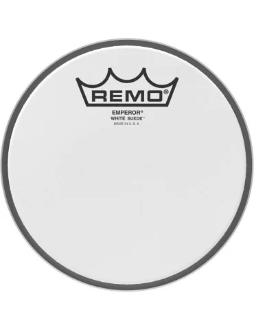  REMO BE-0806-WS 6" White Suede Emperor drumhead|MusicGoodDeal 