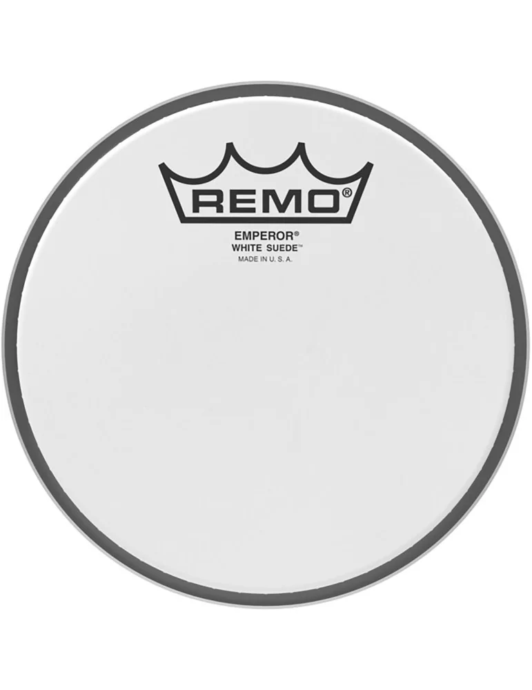  REMO BE-0806-WS 6" White Suede Emperor drumhead|MusicGoodDeal 
