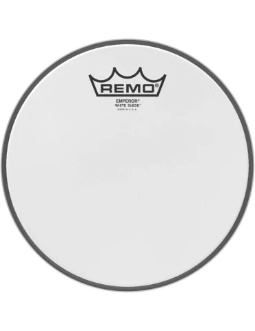  REMO BE-0808-WS 8" White Suede Emperor drumhead|MusicGoodDeal 