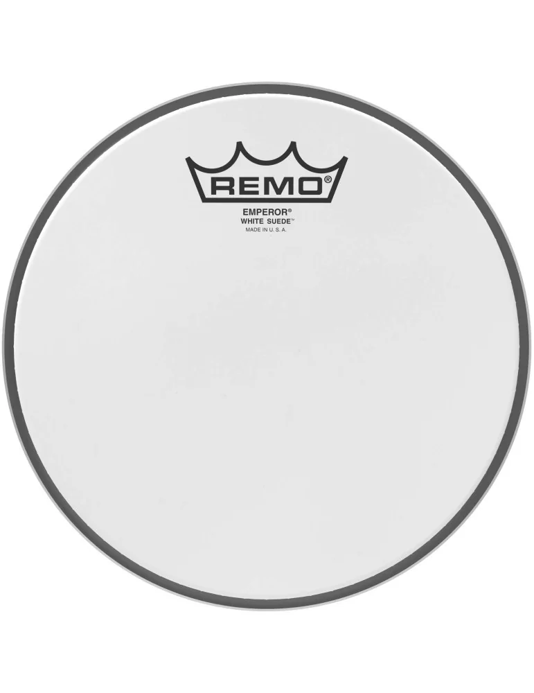  REMO BE-0808-WS 8" White Suede Emperor drumhead|MusicGoodDeal 