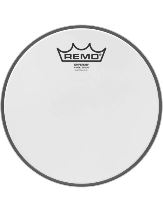  REMO BE-0808-WS 8" White Suede Emperor drumhead|MusicGoodDeal 