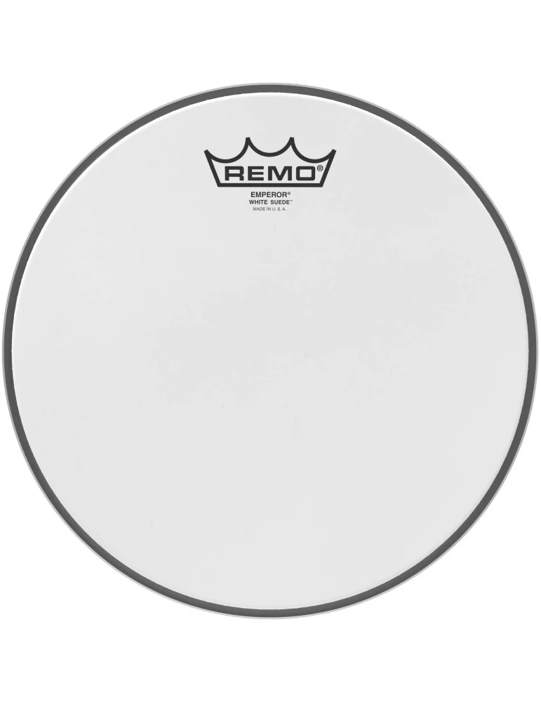  REMO BE-0810-WS 10" White Suede Emperor drumhead|MusicGoodDeal 