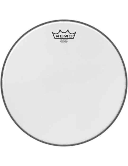  REMO BE-0813-WS 13" WHITE SUEDE EMPEROR|MusicGoodDeal 