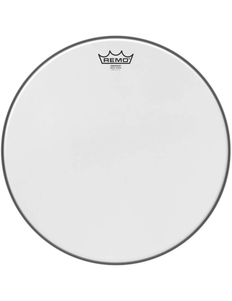  REMO BE-0816-WS 16" White Suede Emperor drumhead|MusicGoodDeal 