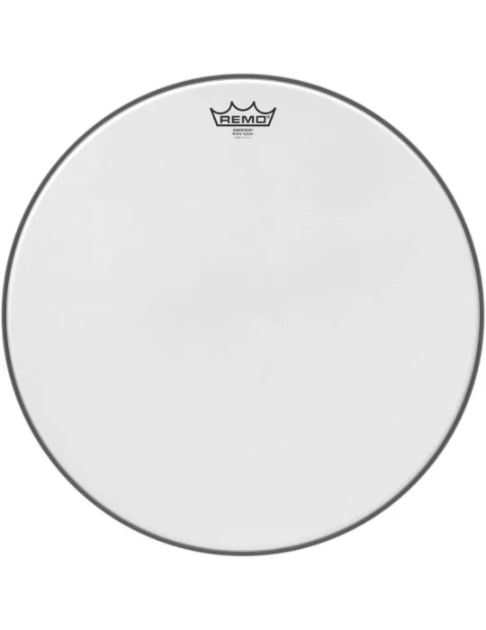  REMO BE-0818-WS 18" White Suede Emperor drumhead|MusicGoodDeal 