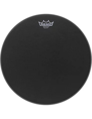  REMO BA-0815-ES 15" Black Suede Ambassador Tom/ Snare/ Floortom Head|MusicGoodDeal 