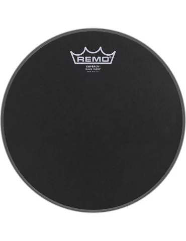  REMO BE-0810-ES 10" Black Suede Emperor Tom/ Snare head|MusicGoodDeal 