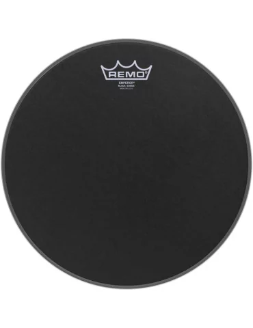  REMO BE-0812-ES 12" Black Suede Emperor Tom/ Snare head|MusicGoodDeal 