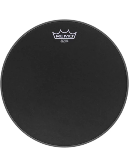  REMO BE-0813-ES 14" Black Suede Emperor Tom/ Snare head|MusicGoodDeal 