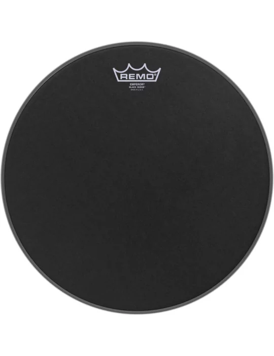  REMO BE-0814-ES 14" BLACK SUEDE EMPEROR|MusicGoodDeal 