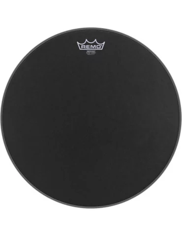  REMO BE-0816-ES 16" Black Suede Emperor Snare/ Floortom head|MusicGoodDeal 