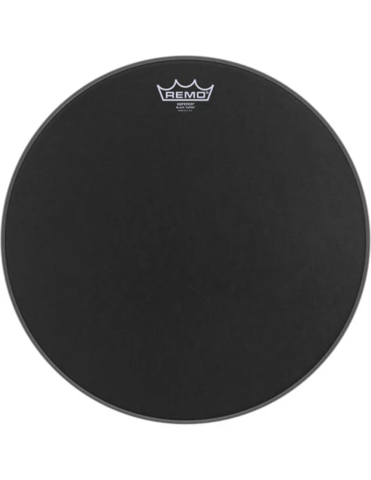  REMO BE-0816-ES 16" Black Suede Emperor Snare/ Floortom head|MusicGoodDeal 